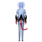 Avatar Ash People Costume Fire Na'vi Jumpsuit Front View