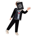 3D Horror Game TV and Toilet Costume Halloween Cosplay Outfit - Azufun