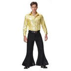 70s Hip Hop Rock Hippie Costumes Fancy Dress Cosplay Halloween Outfit For Adult - Azufun