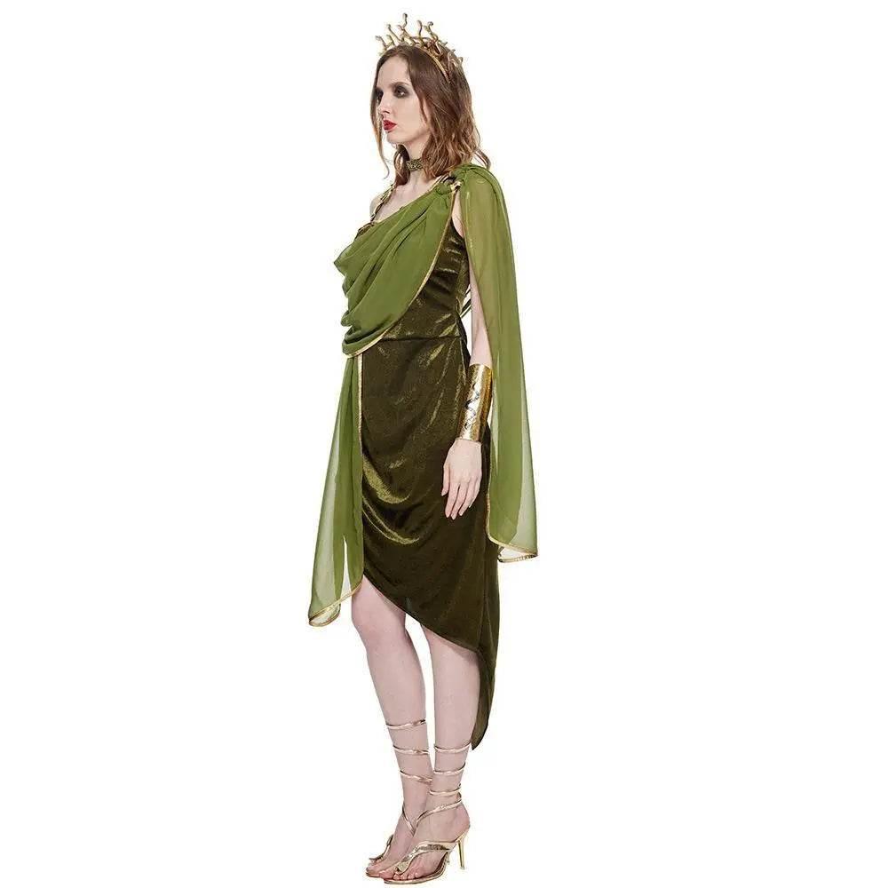 Adult Medusa Costume Halloween Cosplay Outfit for Bar Parties and Performances - Azufun