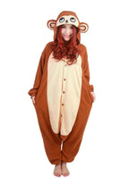 Animal Adult Monkey Onesies Hoodie kigurumi costume Pajamas - Pajamasbuy