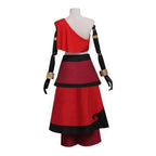 Anime Avatar The Last Airbender Katara Fire Nation Cosplay Costume Halloween Party Outfits Dress For Women - Azufun