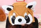 Black Racoon Onesies Hoodie Kigurumi Costume Pajamas - Pajamasbuy