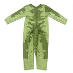 Child's Triceratops Dinosaur Cosplay Costume Jumpsuit Halloween Dress Up for Kids - Azufun
