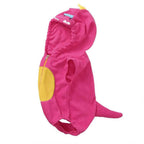 Children's Costume Cute Dinosaur Rose Red Shape One-piece Romper - Azufun
