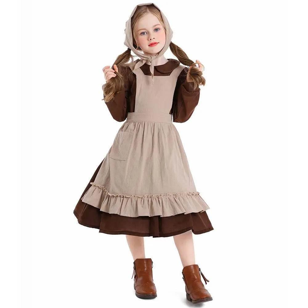 Children's Day Cinderella Maid Costume Party Costume - Azufun