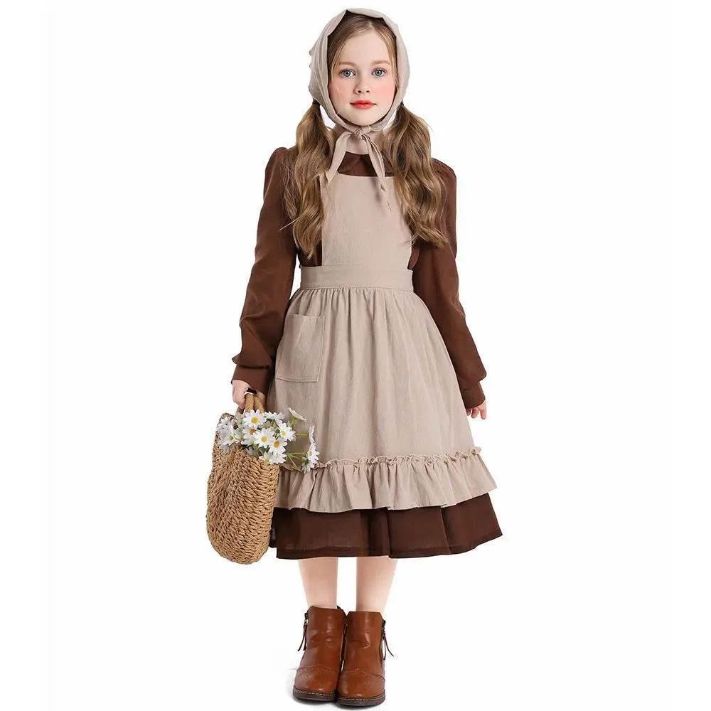 Children's Day Cinderella Maid Costume Party Costume - Azufun