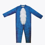 Deluxe Sonic 2 Movie Sonic Costume Kids - Azufun
