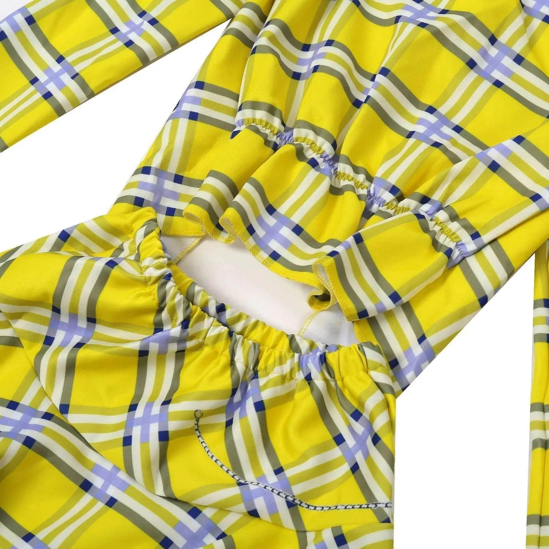 Clueless Cher Horowitz Girl Cosplay Costume School Uniform Suit Fancy Dress Halloween Outfit - Azufun