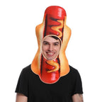 Couple Funny Plant Food Cosplay Hat Halloween Performance Props - Azufun