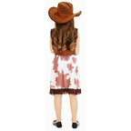 Family Matching West Cowboy Costumes outfit classic wild fancy dress western - Azufun