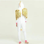 Gold Winged Unicorns Kigurumi Onesies Pajamas for Adult - Pajamasbuy