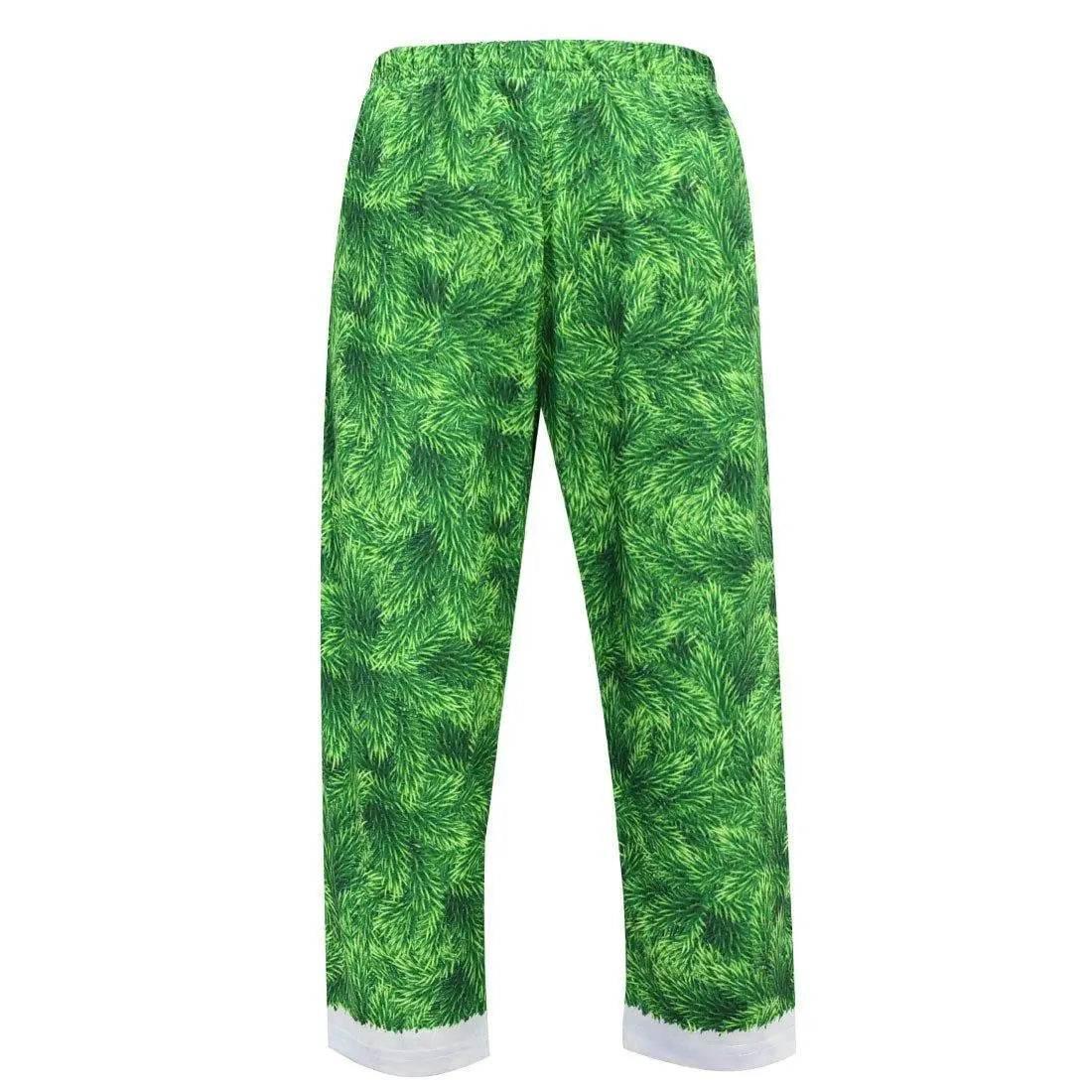 Green Monster Grinch Kids Boys Costume Mask Golves Set Christmas Gift - Azufun