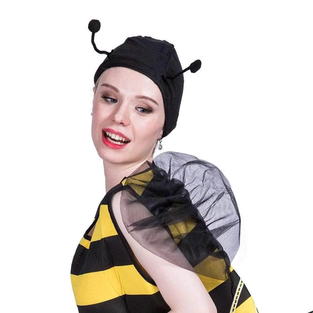 Halloween Bumble Bee Cosplay Costumes Party Animal Outfit Dress Up For Adults - Azufun