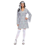 Hip Hop Rock Hippie 70s Costumes Cosplay Halloween Outfit Fancy Dress - Azufun
