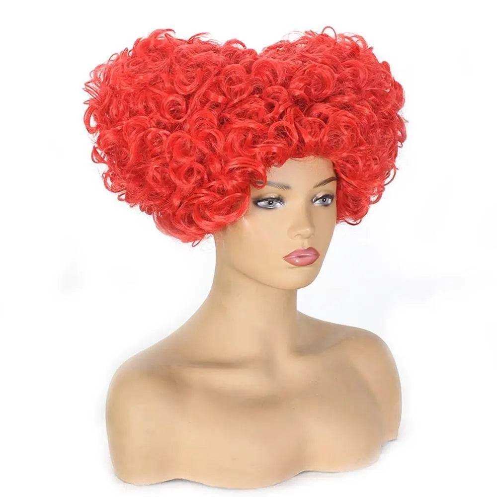 Hocus Pocus Cosplay Winifred Movie Wig Red Queen Costume Wigs for Adult - Azufun