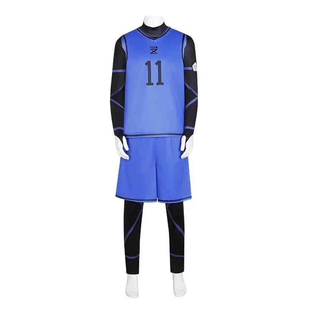 Hyoma Chigiri Costume Blue Lock Halloween Cosplay Outfits For Adult - Azufun