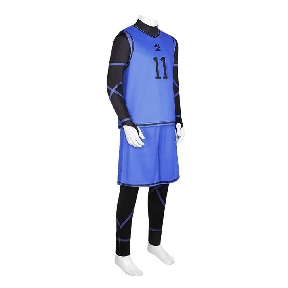 Hyoma Chigiri Costume Blue Lock Halloween Cosplay Outfits For Adult - Azufun