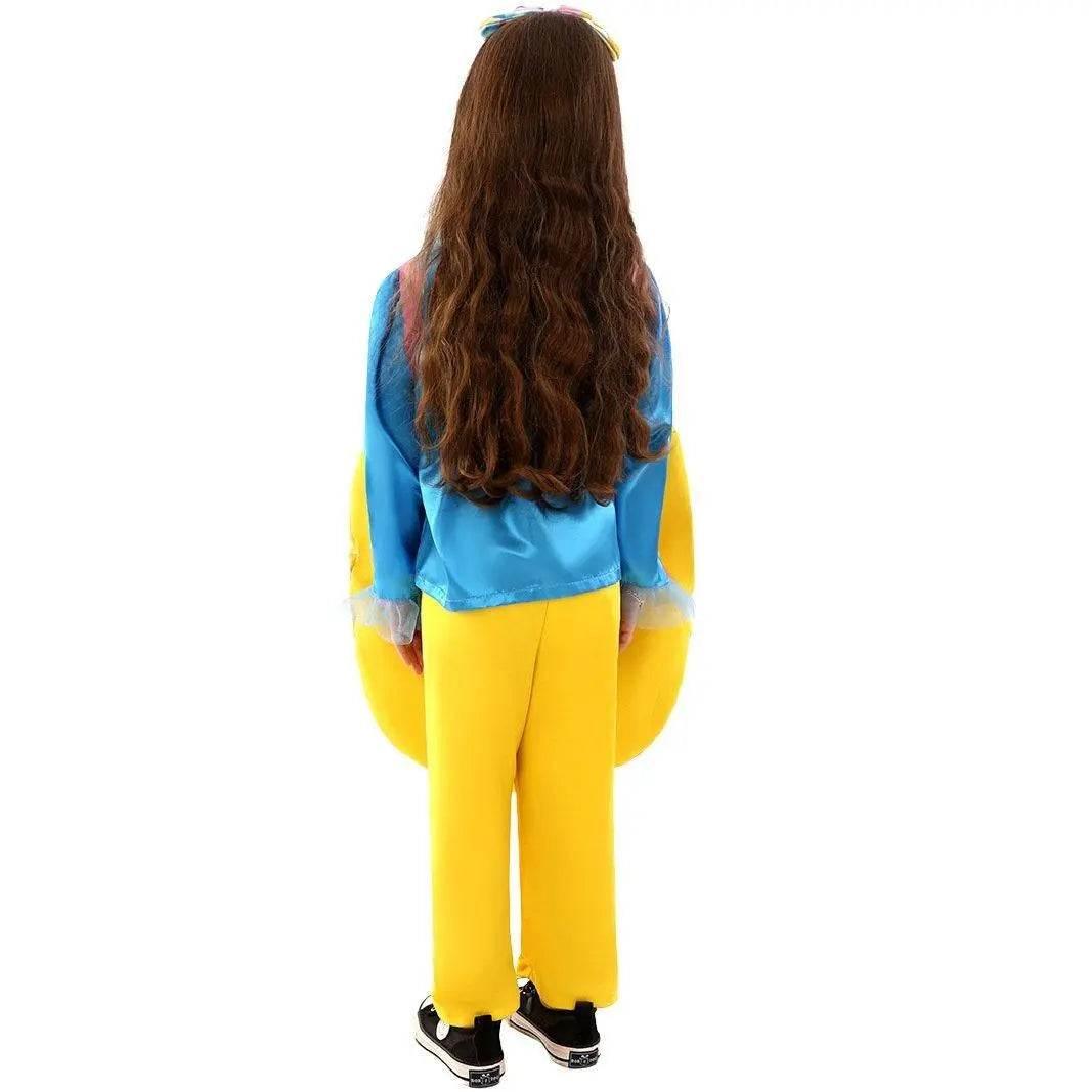 Kids Child Easter eggs Cosplay Halloween Grad Costume - Azufun