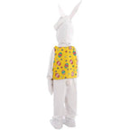 Kids Children White Rabbit Bunny Carrot Party Cosplay Halloween Easter Costume - Azufun