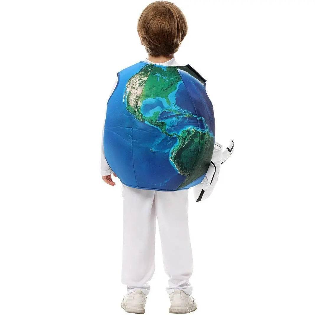 Kids Defender of Earth Costume Halloween and Children's Day Performance Outfit - Azufun