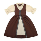 Medieval Palace Dress Vintage Kids Party Halloween Cosplay Costumes - Azufun
