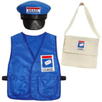 Postman Courier Uniform Kids Party Suit Cosplay Costumes Halloween - Azufun