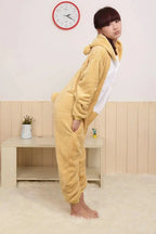 Rilakkuma Bear Kigurumi Onesie Hoodie Pajamas Animal Costume - Pajamasbuy