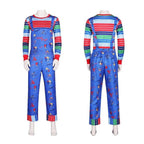 Seed of Chucky Halloween Cosplay Costume Outfits Suit Adult kids - Azufun