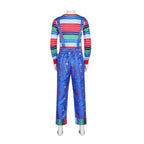 Seed of Chucky Halloween Cosplay Costume Outfits Suit Adult kids - Azufun