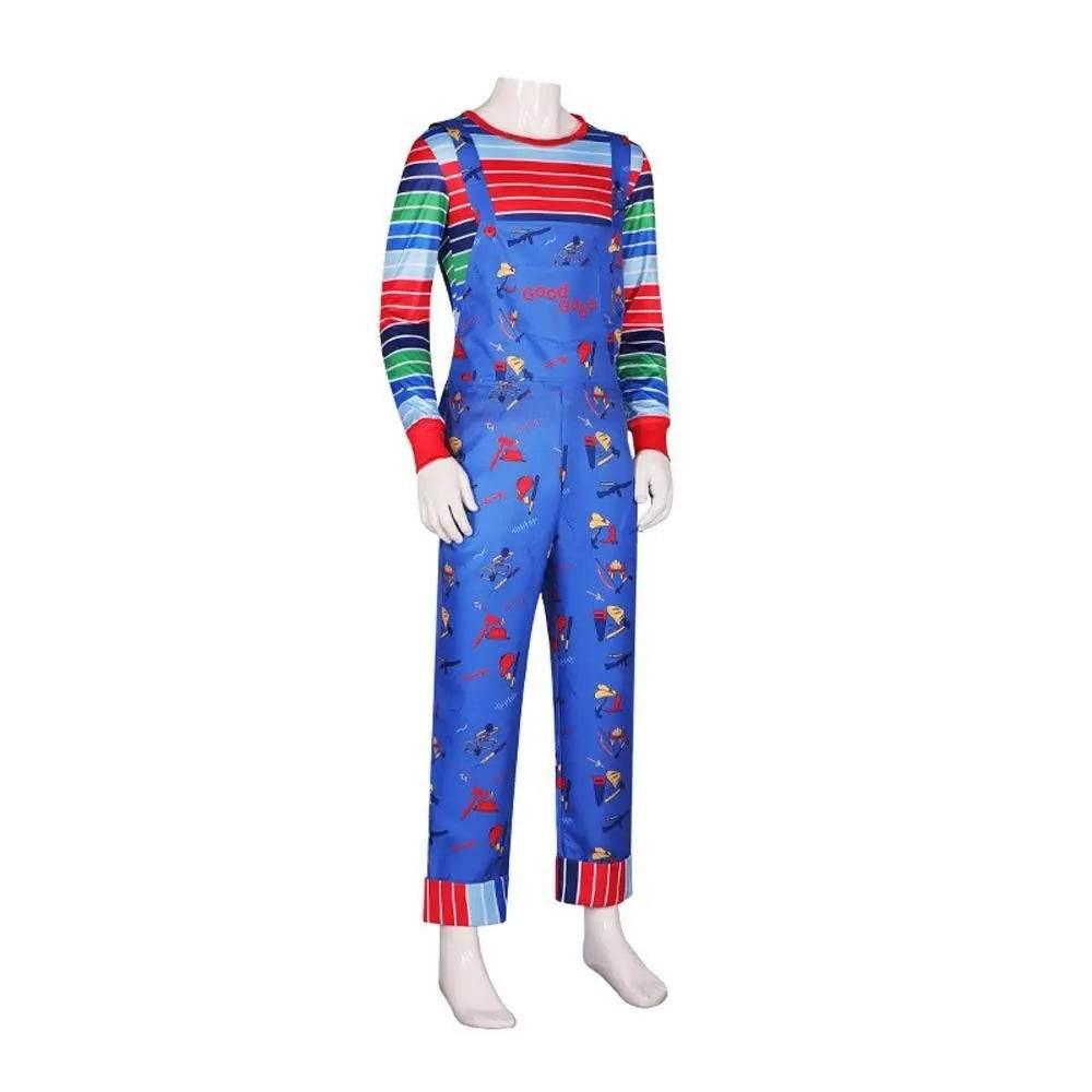 Seed of Chucky Halloween Cosplay Costume Outfits Suit Adult kids - Azufun