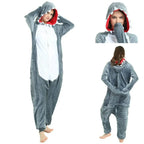 Shark Kigurumi Onesies Pajamas Adult Costumes - Pajamasbuy