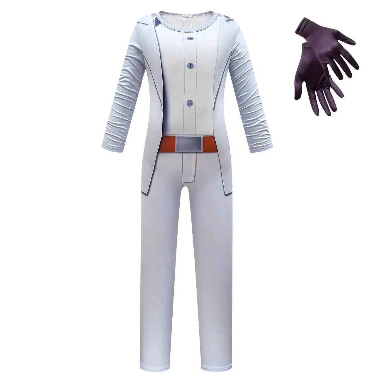 The Bad Guys Wolf Cosplay Costumes Jumpsuit Romper Halloween Outfit Dress For Kids Boys - Azufun