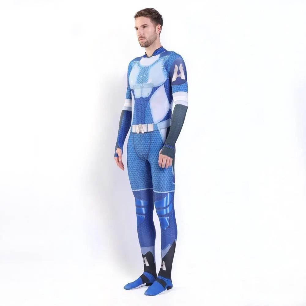 The Boys Homelander The Deep Starlight A-train Costumes Cosplay Halloween Jumpsuit Adult Kids - Azufun