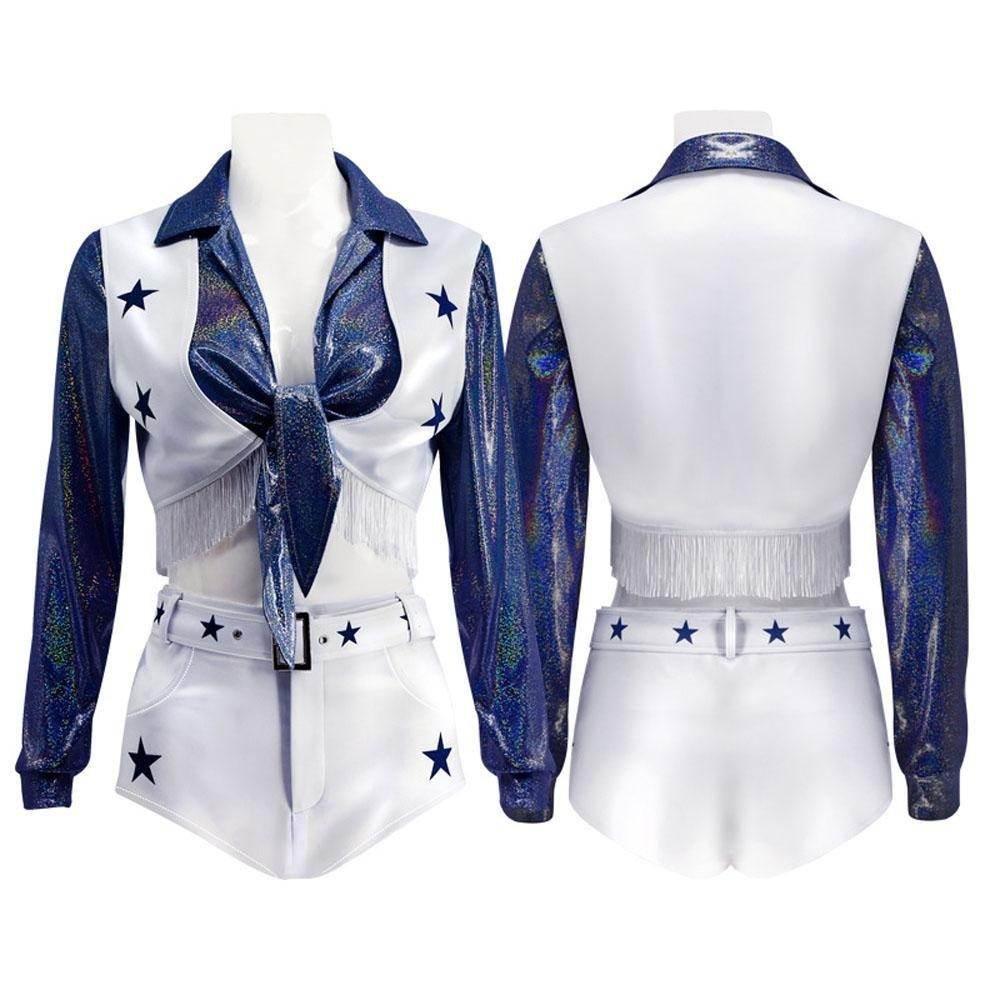Adult dallas cowboys cheerleader halloween costume for Women - Azufun