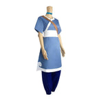 Anime Katara Avatar The Last Airbender Costume Party Carnival Cosplay Full Set - Azufun