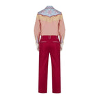 Back to the Future Part III Marty McFly Cowboy Costume Western Cosplay Outfit for Adults - Azufun