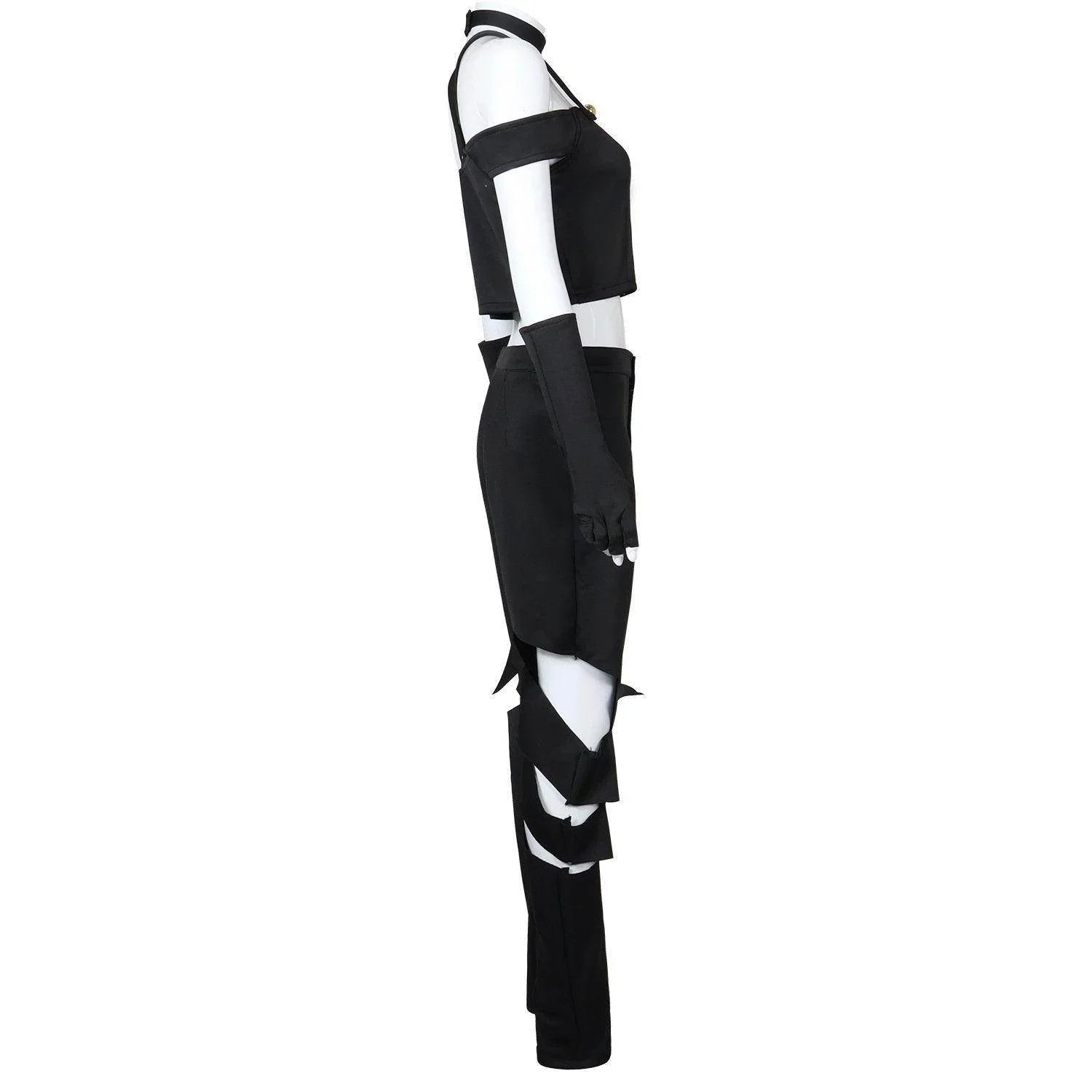 Black White Hazbin Hotel Adult Cosplay Costume Outfits Halloween Carnival Suit - Azufun