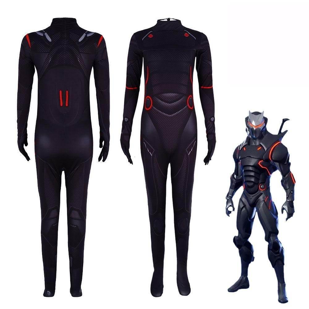 Boy's Fortnite Omega Jumpsuit Costume for Kids - Azufun