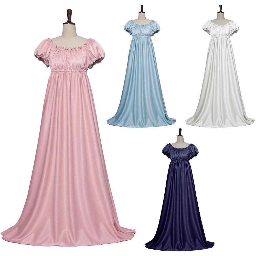 Bridgerton Dress Costume Regency Style Gown
