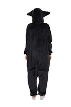 BuyCat Pajamas Kigurumi Onesie Cartoon Black Flannel Jumpsuit Kigurumi Costumes Now Cheaper With 3 - 5 Days Ship - PajamasBuy