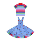 Chucky Season 2 Kids Dress Halloween Outfits Cosplay Costume - Azufun