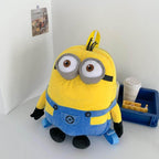 Despicable Me Minions Plush school bag large capacity student cartoon backpack - Azufun