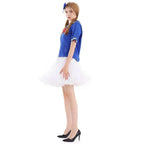 Duck Sailor Skirt Dress Cosplay Costumes Adult Full Set - Azufun