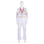 Elvis Presley Rock Singer Cosplay Costume for Halloween and Stage Performances Adult and Children - Azufun