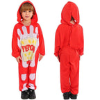 Funny Food French Fries Party Costume Theme For kids - Azufun