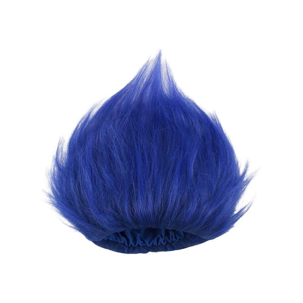 Girl Poppy Dress And Boy Branch Costume Wig Trolls 2 World Tour Cosplay For Kids Adult - Azufun