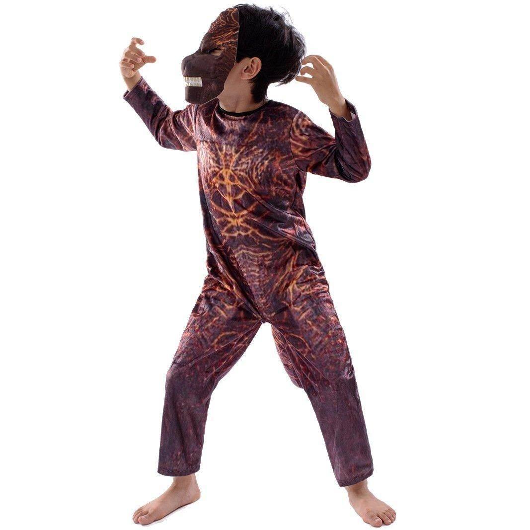 Halloween New Cosplay Fire Godzilla Kids Costume - Azufun