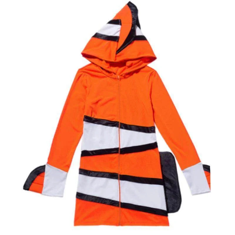 Halloween Ocean Theme Party Clown Fish Cosolay Matching Outfits - Azufun