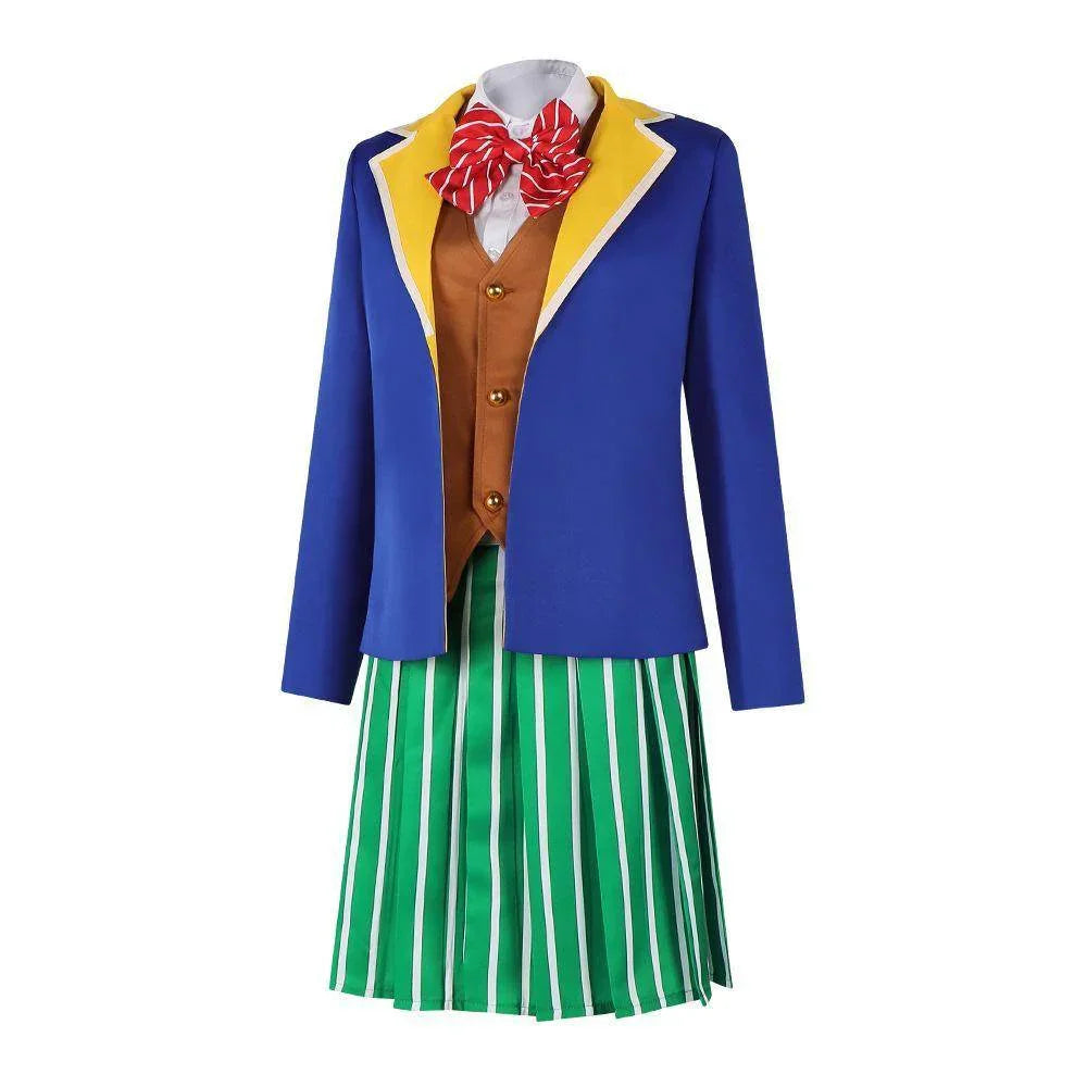 Happy Sugar Life Matsuzaka Sat Cosplay Costume JK Campus Uniform for Halloween and Dance Parties - Azufun